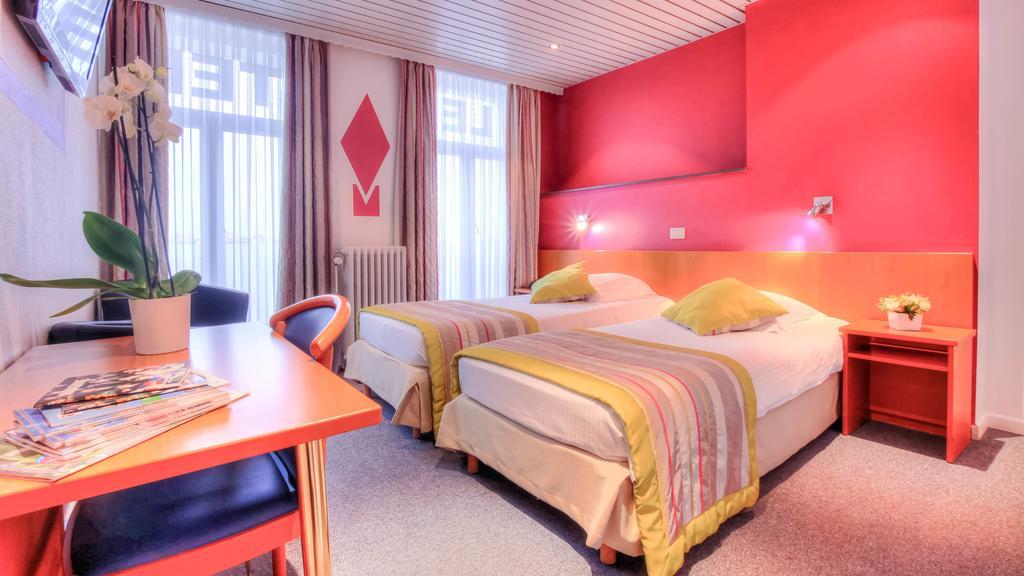Hotel Le Terminus Mons Habitación foto