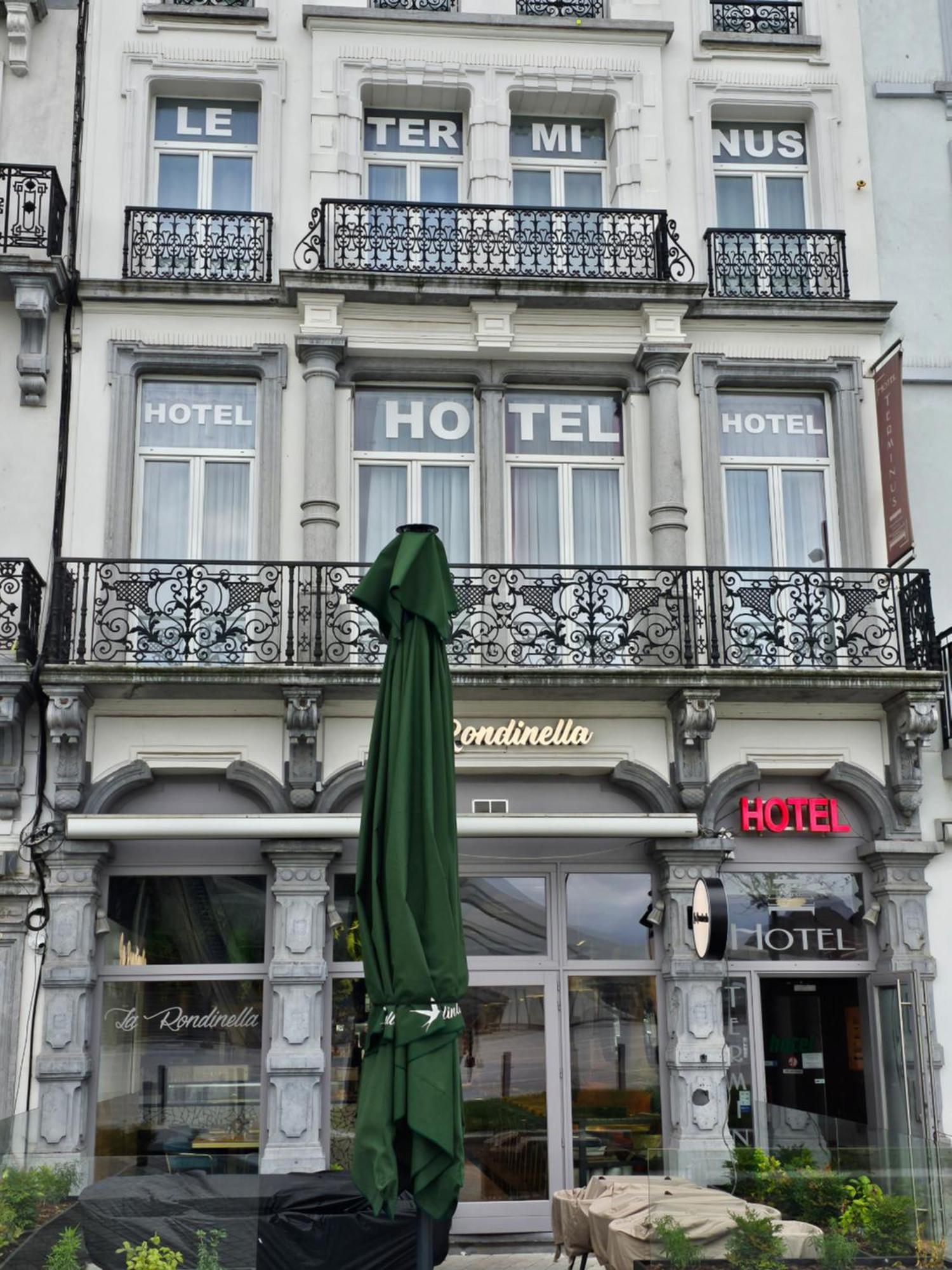 Hotel Le Terminus Mons Exterior foto